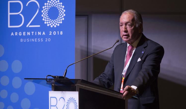 Daniel Funes de Rioja, Presidente del B20