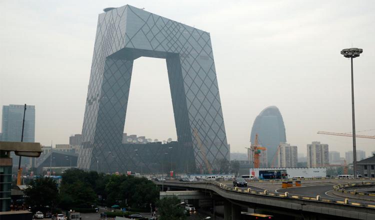 Contaminación atmosférica en la ciudad de Pekín. Foto: Banco Mundial/ Wu Zhiyi