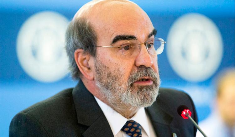 José Graziano da Silva, director general de la FAO. Foto: FAO/©Giulio Napolitano